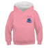 Stitch hoodie - roos met kleine opdruk